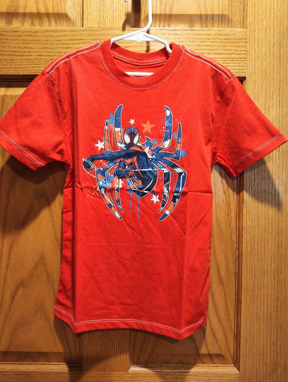 Spider-Man Kids Red Graphic Tee, S